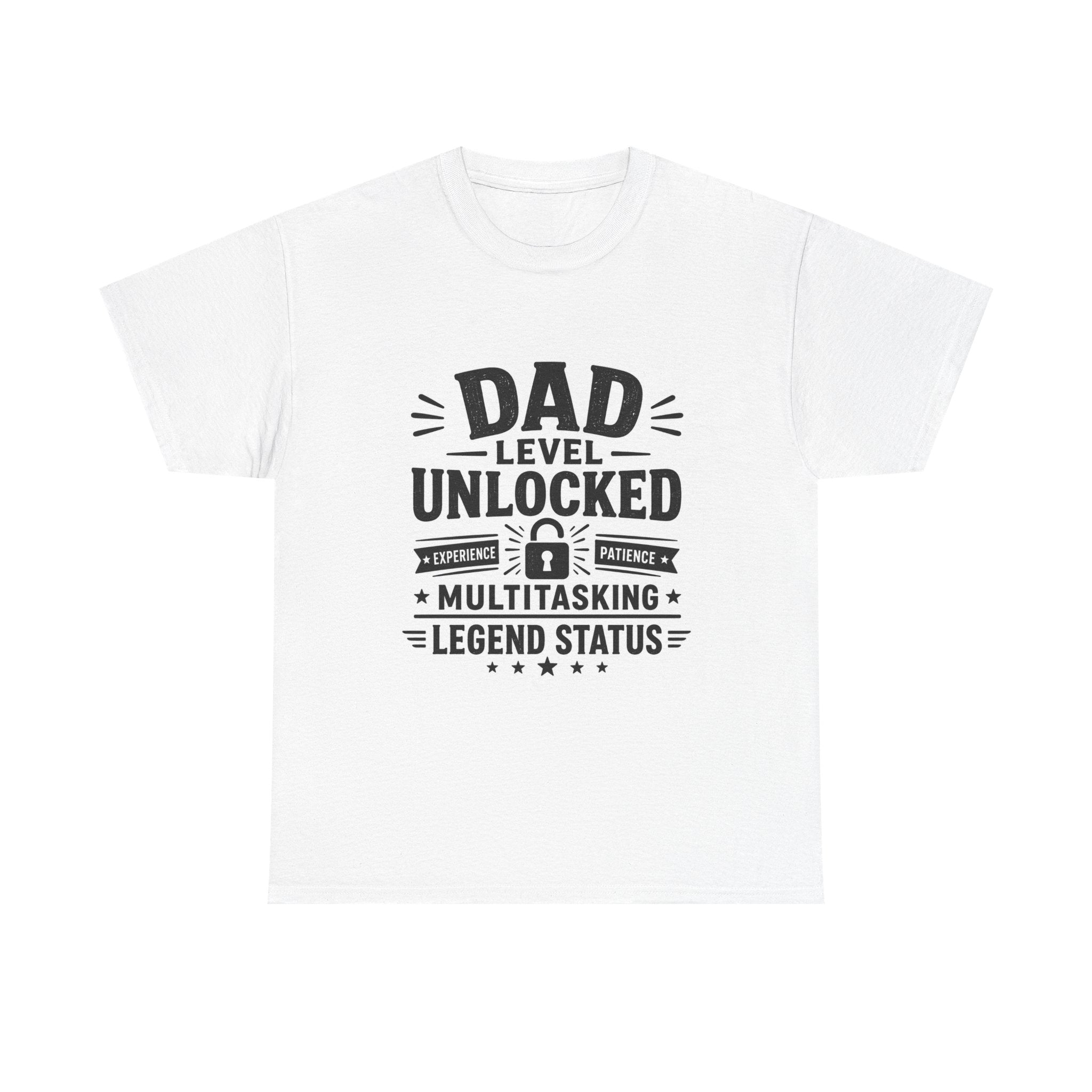 Dad level up Funny T-shirt